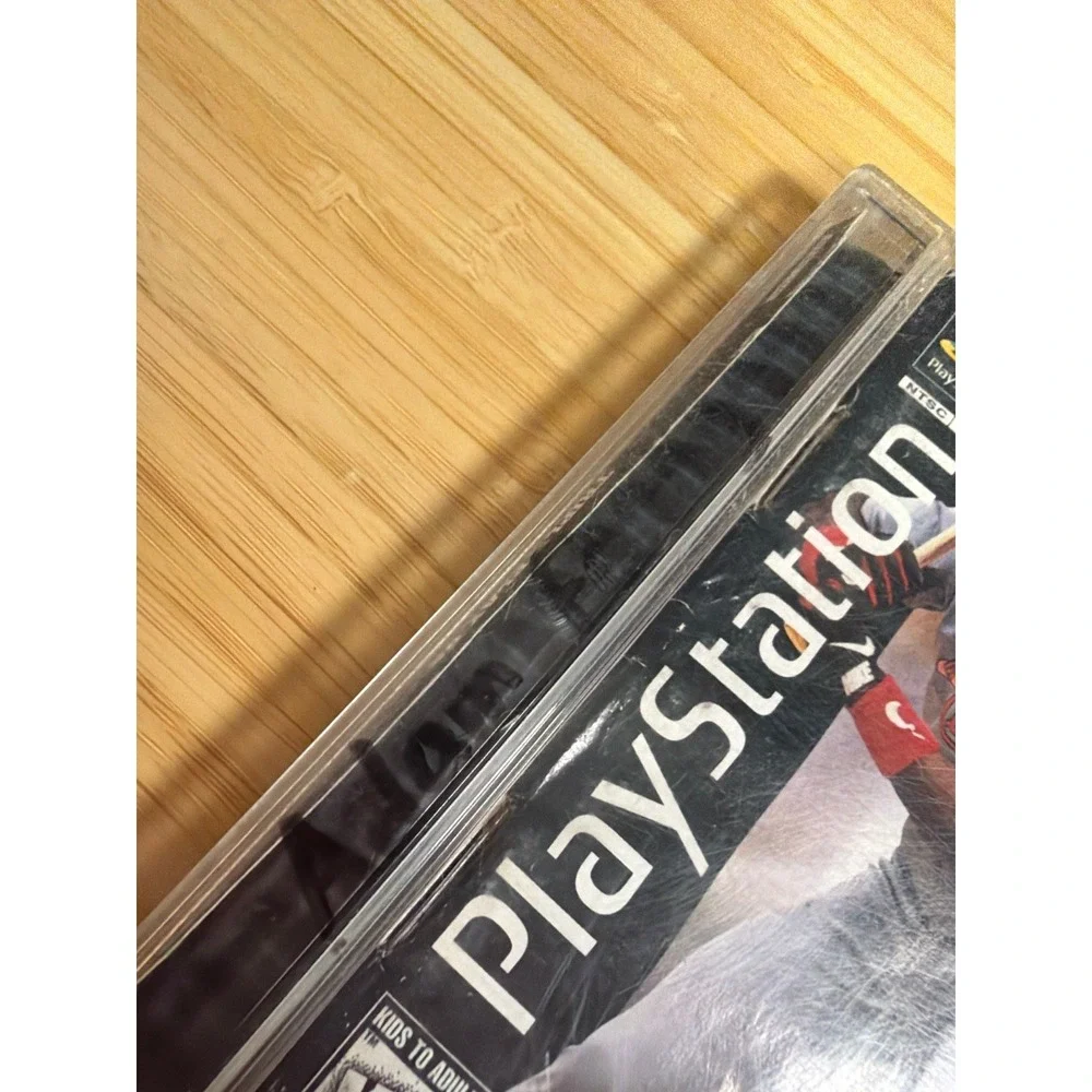 PS1 Triple Play 98 CIB PlayStation EA Sports Untested Water Damage